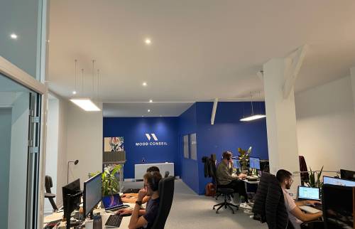 Rénovation complète de bureaux à Nantes