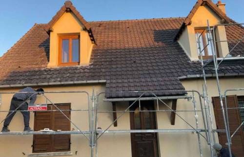 Ravalement d'une maison à Charny (77)