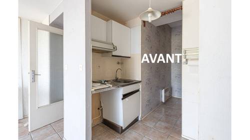 APPARTEMENT ARZON CUISINE AVANT TRAVAUX