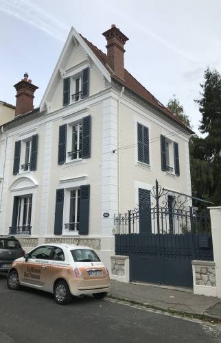 Ravalement terminé à Fontainebleau