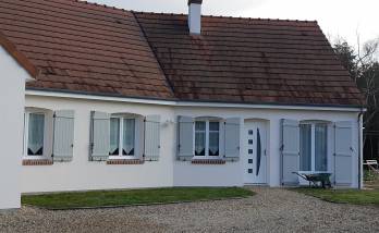 Façade avant repeinte