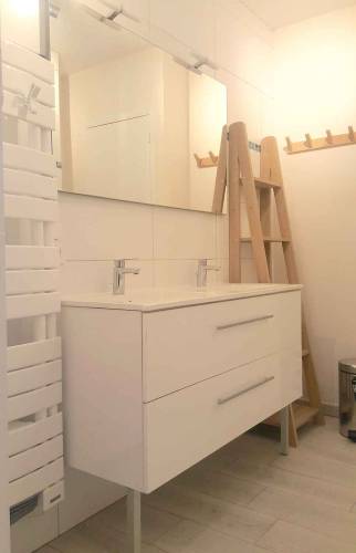 Rénovation appartement sur le Sillon Saint-Malo (salle d'eau)