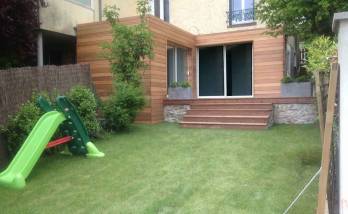 Réaliser une extension en bois à Suresnes