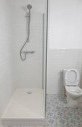 Rénovation salle de bain à Trégastel - douche