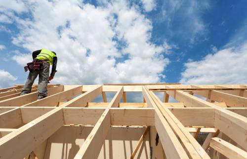 rénovation d'une charpente à l'Isle-Adam