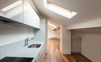 cuisine aménagée combles 