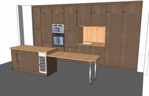 Plan cuisine architecte - Yvelines