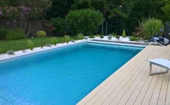 La piscine après remplacement (Belcodène)