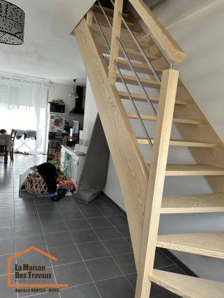 escalier acces combles nantes