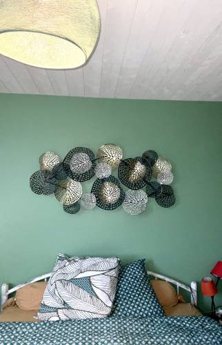 Rénovation murs et plafond chambre lambris 