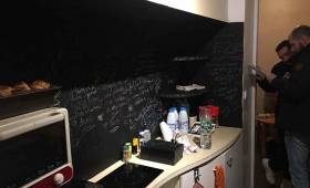 aménagement cuisine couloir - Aix-les-Bains (73)  