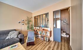 Rénovation complète d'un salon d'un appartement 