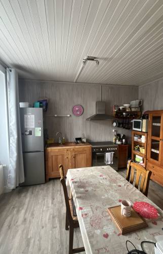 Avant et après réno cuisine Pontarlier