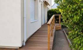 Allée et aménagement de jardin 