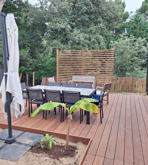 Construction de terrasse en bois - Pornic 44210