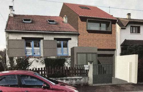 Création d’une extension de maison avec garage et étage à Douvaine par La Maison Des Travaux d’Annemasse