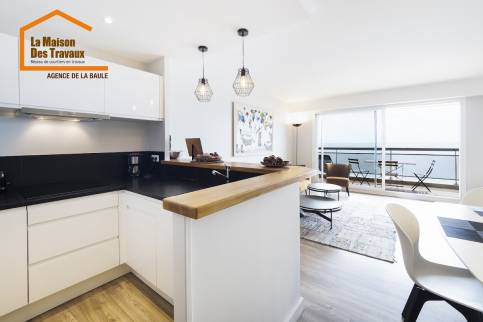  cuisine avec retour bar