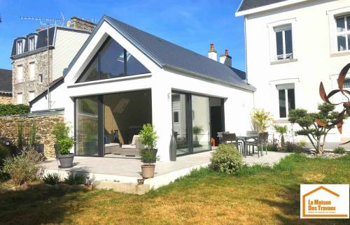 Extension de maison pour un spa