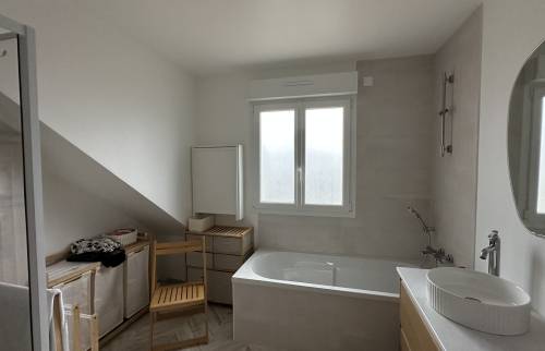 salle de bain rénovée