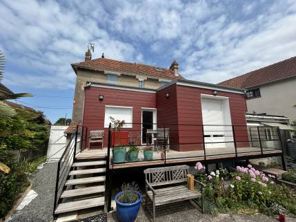 Nouvelle terrasse et extension rénovée (Calvados)