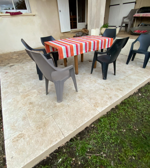 pose terrasse