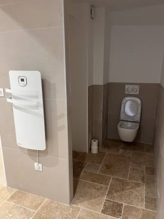 Aménagement de sous-sol avec création de WC - Chatuzange-le-Goubet 26300