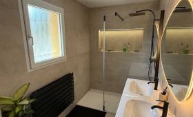 Salle de bain modernisée et design à Voiron