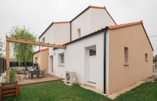 Surélévation en ossature bois de 18 m² à Vertou