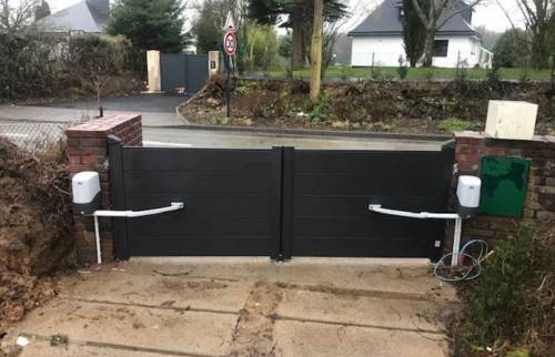 Remplacement d'un portail à Trouville