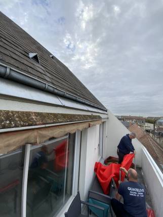 Pendant le changement