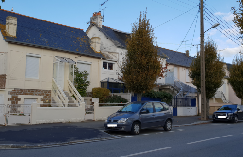 Escalier à Saint-Malo