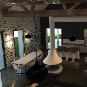 TRANSFORMATION D'UNE GRANGE EN HABITATION - SAMY TALAOUBRID - La Maison Des Architectes