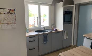 Mise en place d'une cuisine dans le 56