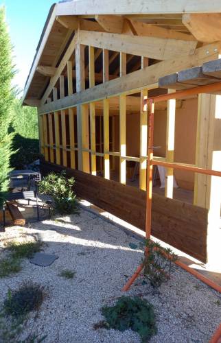 Carport en bois Savigneux