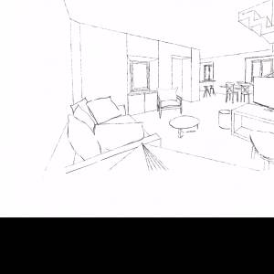 Agencement sur plan - Damien Bernabeu - La Maison Des Architectes
