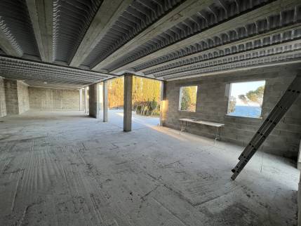 Maison en cours de travaux à Agay