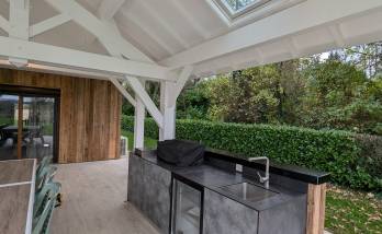 travaux extérieur cuisine été