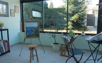 Travaux de rénovation intérieur d'une maison : carrelage au sol, peintures des murs et des plafonds - Ouest lyonnais