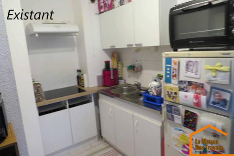 rénovation petite cuisine ancienne