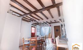 Plafond rénové avec panneaux porte-enduit et enduit traditionnel à la chaux - La Bernerie-en-Retz 44760