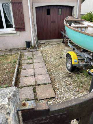 Ancienne cour avant travaux