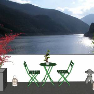 Aménagement de deux terrasses d'un logement et d'un balcon - Aurore Rothon-Gasc - La Maison Des Architectes