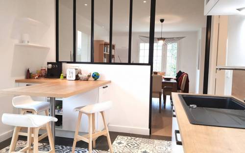 verriere installée dans une cuisine 