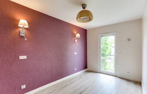 Chambre mur papier peint