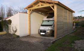 Abri extérieur bois