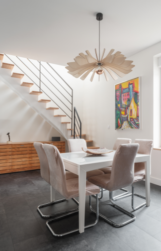 Surélévation de maison de 40 m² à Rezé - escalier