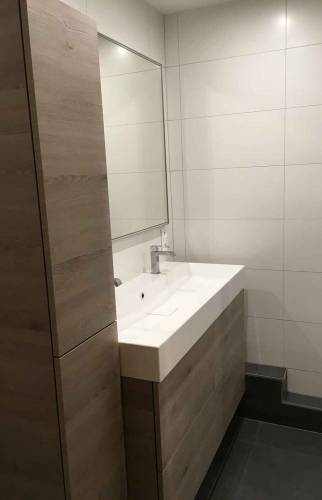 Salle de bain, meuble vasque, Mulhouse