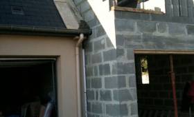 Construction de garage pour une extension de maison