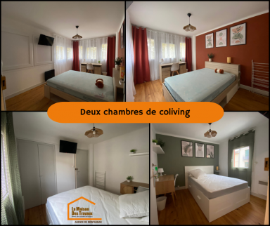 Rénovation d'appartement en espace coliving avec l'aménagement de deux chambres -Montauban 82000