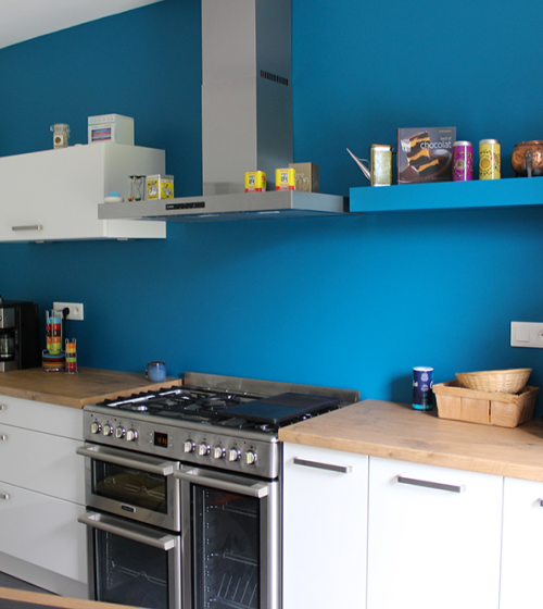 Installation d'une grande cuisine moderne à Tours
